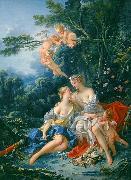 Francois Boucher Jupiter and Kallisto oil on canvas